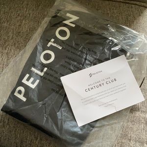 Peloton century club 100 rides shirt Medium NEW